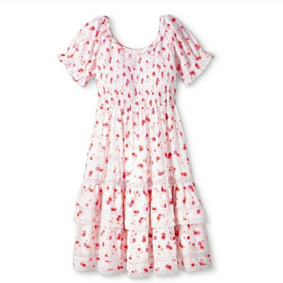 LoveShackFancy Dresses & Skirts - LOVESHACKFANCY COSETTE SMOCK MIDI DRESS